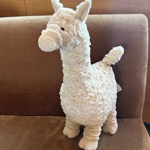 Jellycat Lars Llama Large Size Cream Color Standing Llama 16"